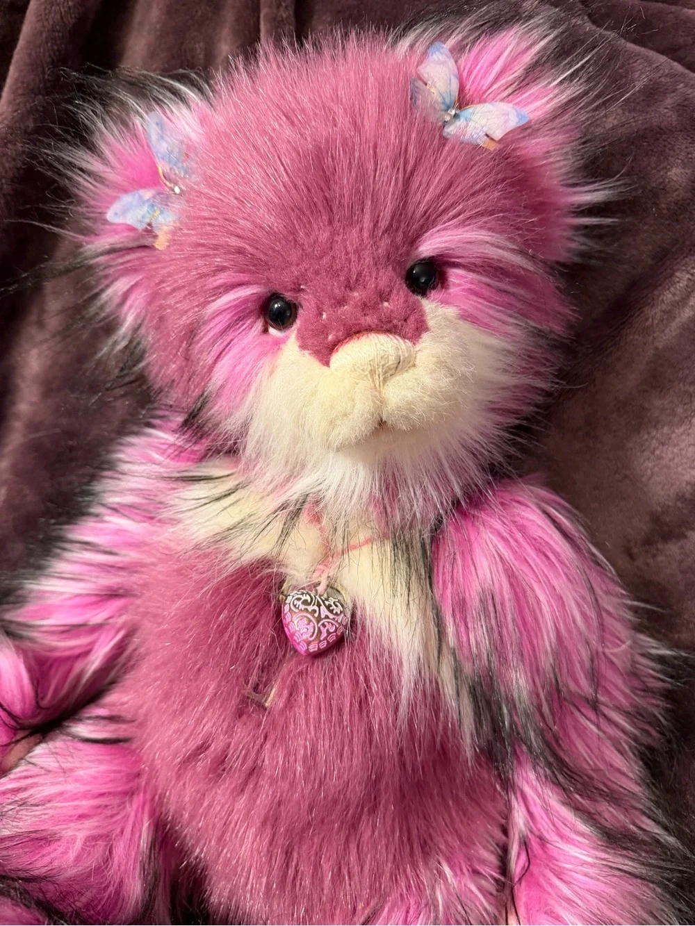 Charlie Bear Cotton Candy  extremely hard to find . Had her imported .